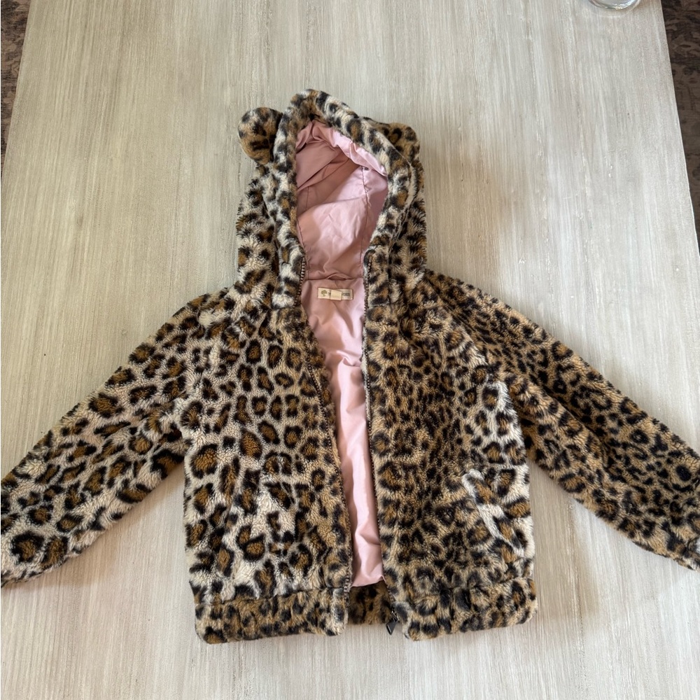 Tucker + Tate Kids' Faux Fur Bomber Jacket warm and cute size girls 6